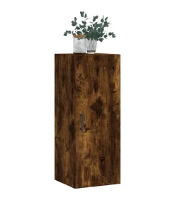 Hangkast 34,5x34x90 cm gerookt eikenkleurig