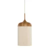 Hanglamp Dania - Naturel/Crème - Ø16cm