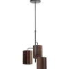 Hanglamp Edisa - Bruin - Ø48cm