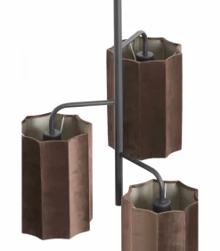 Hanglamp Edisa - Bruin - Ø48cm