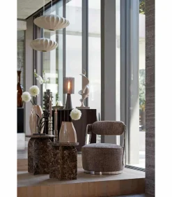 Hanglamp Fay - Bruin - Ø60cm