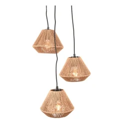 Hanglamp Ibiza Diamond 3-Lichts 30x30x150 cm