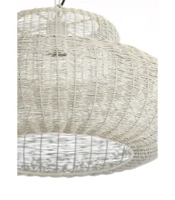 Hanglamp Piedra - Wit - Ø59cm