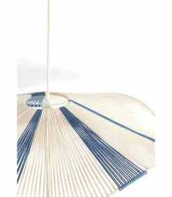 Hanglamp Rafa - Lichtblauw - Ø70cm