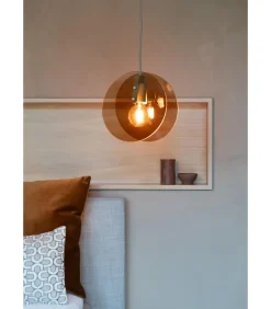 Hanglamp Toledo - Bruin - 22x25x278.5cm