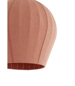 Hanglamp Zagori - Koraalrood - Ø35cm