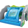 Hape treinbaan waterval tunnel - houten speelgoed - multicolor