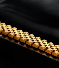 Heren Armband Jubilee - Goud Kleurig - Staal