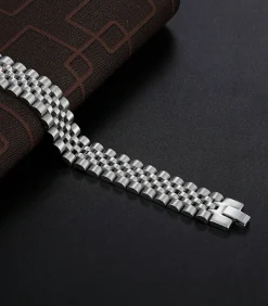 Heren Armband Jubilee - Zilver Kleurig - Staal