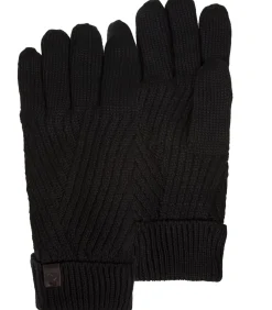 Herenhandschoenen Gerecycled ribgebreid