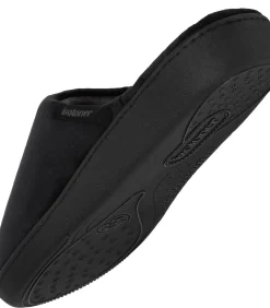 Herensloffen Zwarte print