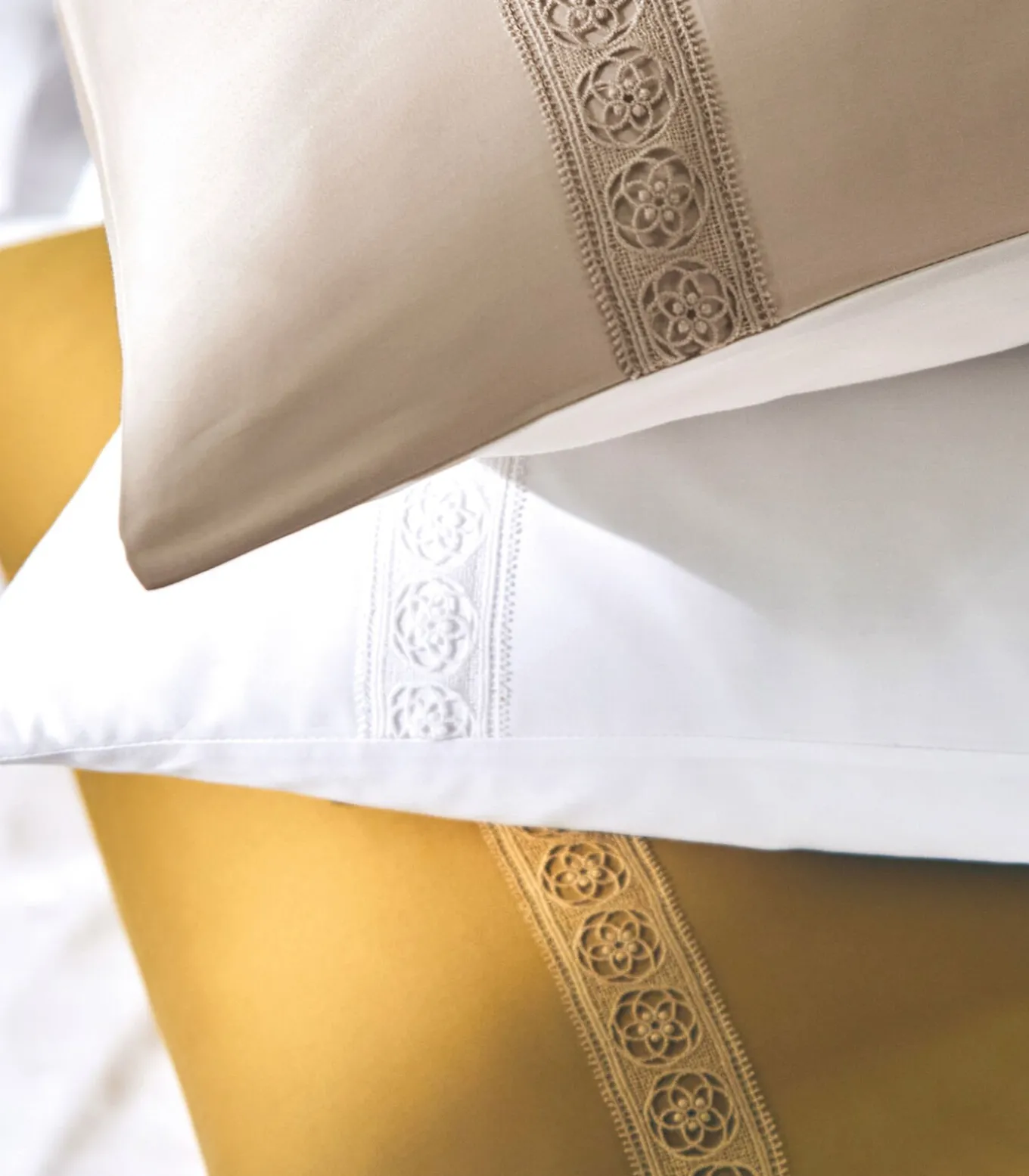 HERITAGE Blanc - Laken Satijn katoen