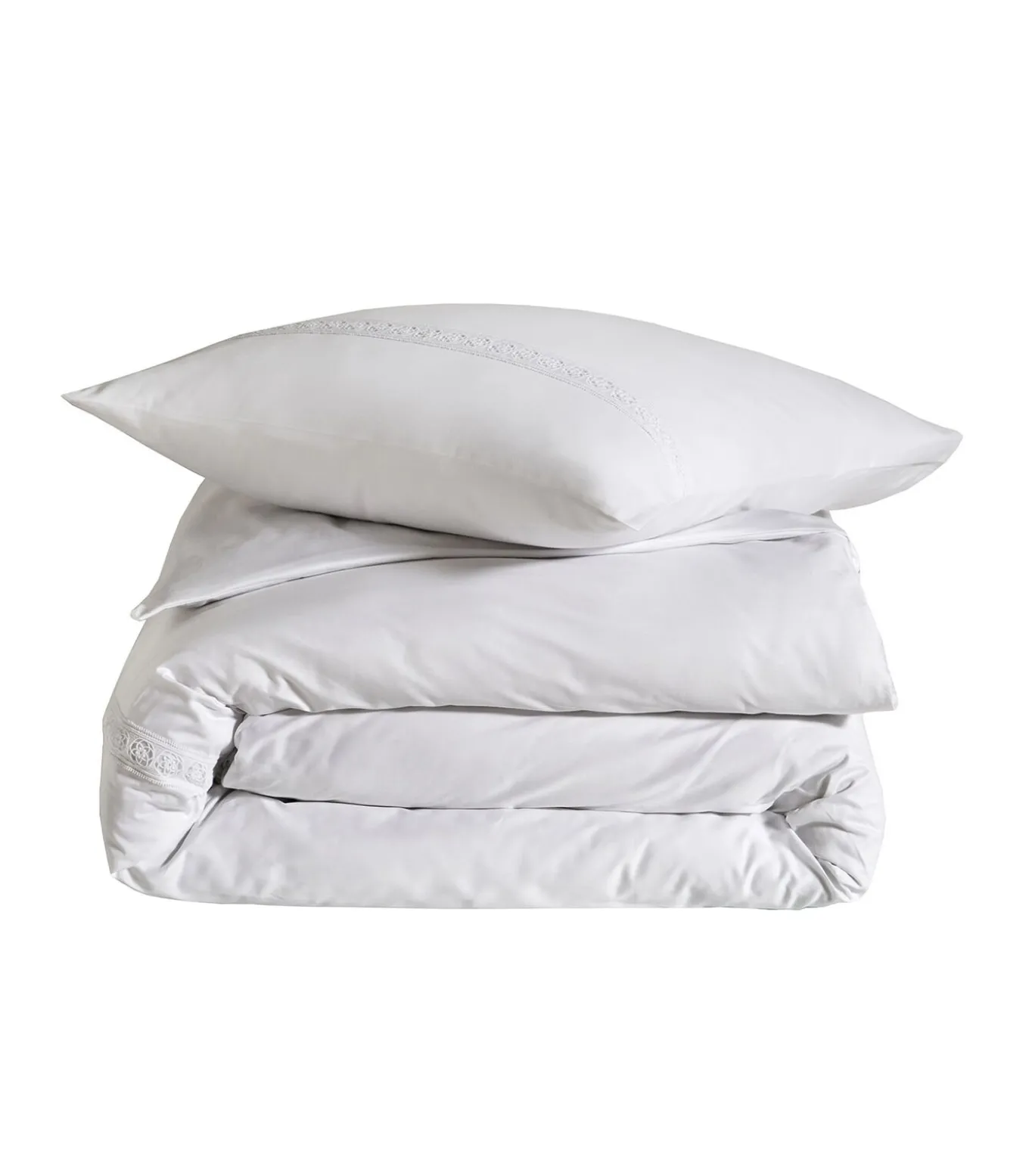 HERITAGE Blanc - Laken Satijn katoen