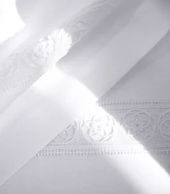 HERITAGE Blanc - Laken Satijn katoen