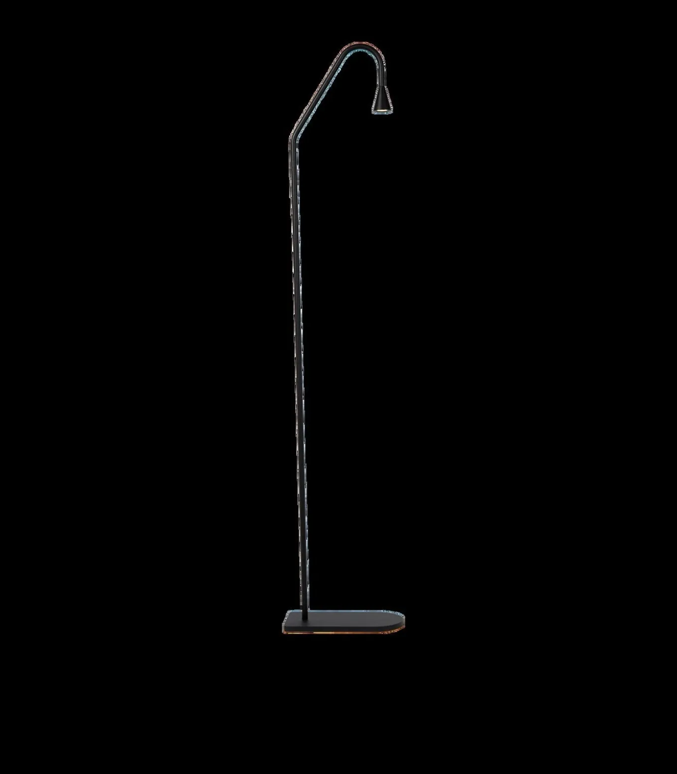 Hilton - Vloerlamp - Zwart