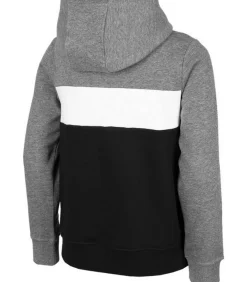 HJZ22 JBLM003 - Trui met kap - Zwart