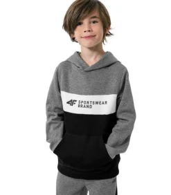 HJZ22 JBLM003 - Trui met kap - Zwart