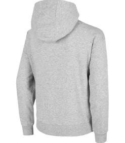 HJZ22 JBLM006 27M - Trui met kap - Lightgrijs