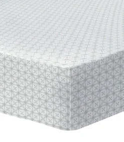 Hoeslaken bedrukt 100% katoen, TENDANCE CERAMIQUE