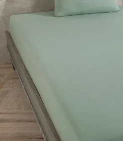 Hoeslaken katoen gaas mousseline