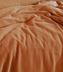 Hoeslaken 140x190 cm katoen gaas mousseline