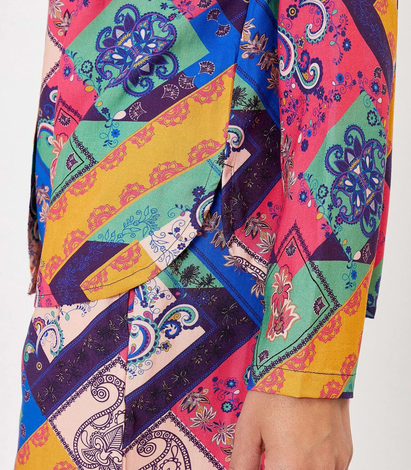 HOLT Vloeiend Pyjamashirt