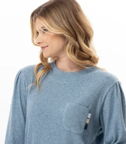 Homewear-set van lurex-breisel CLUB 122