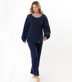 Homewear-set van lurex-fleece ECLAT 112