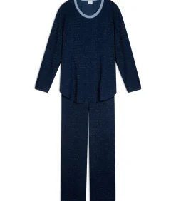 Homewear-set van lurex-fleece ECLAT 112