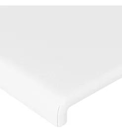 Hoofdbord 80x5x78/88 cm kunstleer wit