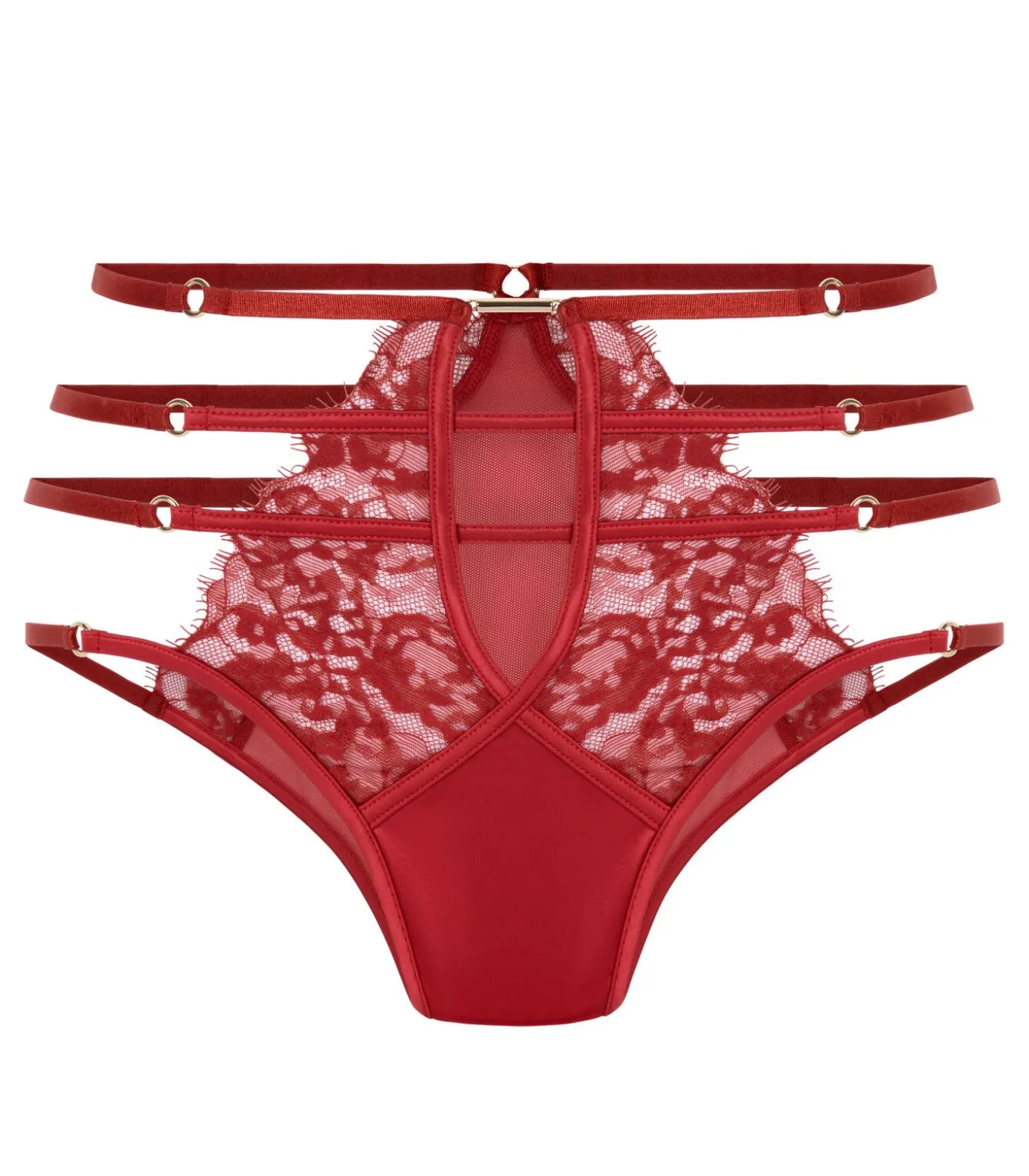 Hoog uitgesneden brazilian met hoge taille Noeki