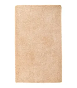 Hoogpolig vloerkleed NAVARRA 60x100 cm polyester beige