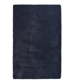 Hoogpolig vloerkleed NAVARRA 130x200 cm polyester marineblauw