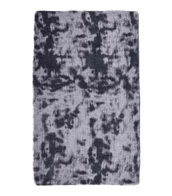 Hoogpolig vloerkleed NAVARRA 80x150 cm polyester donkergrijs