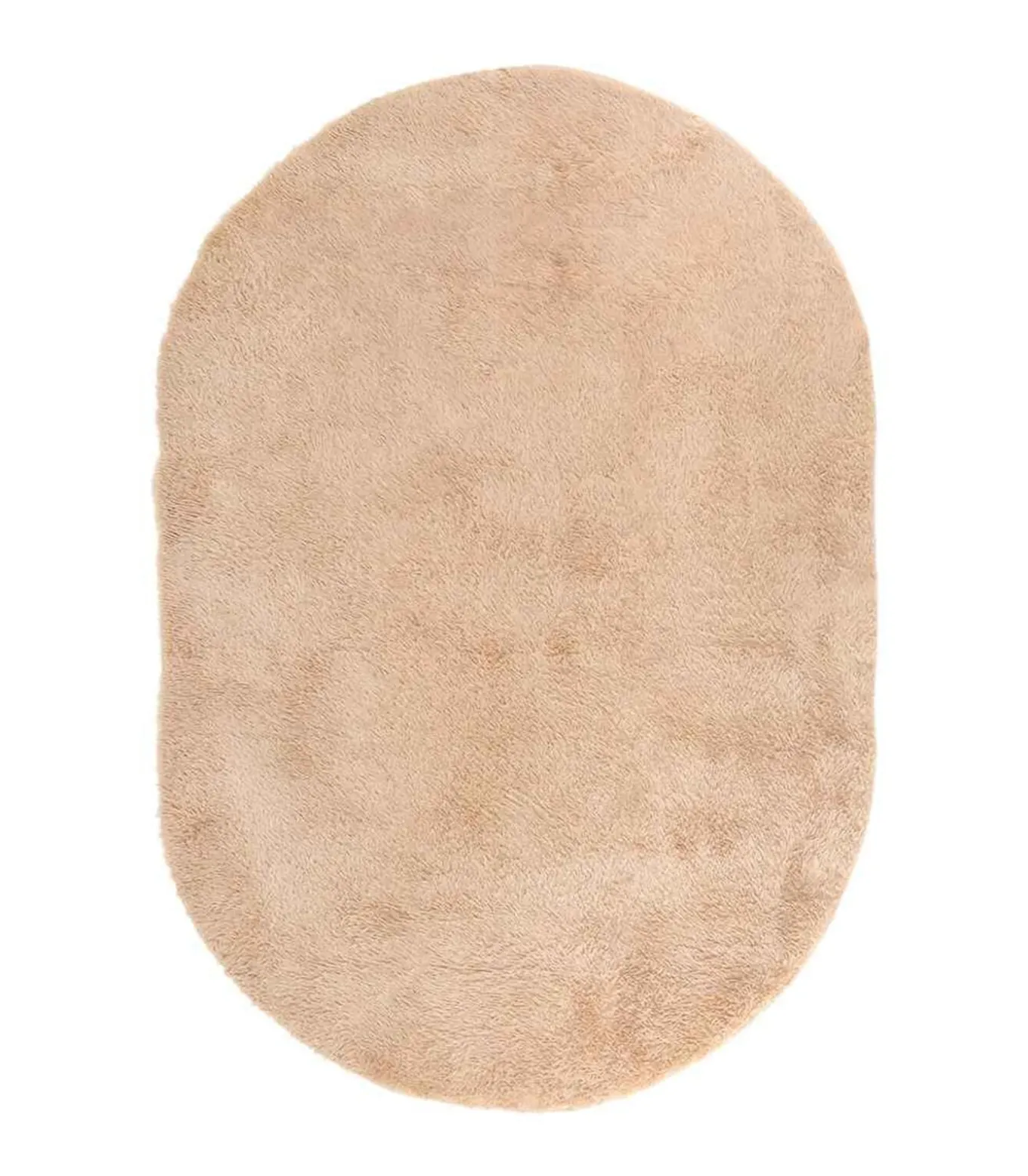 Hoogpolig vloerkleed NAVARRA 300x200 cm polyester beige