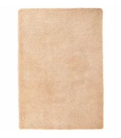 Hoogpolig vloerkleed NAVARRA 160x230 cm polyester beige
