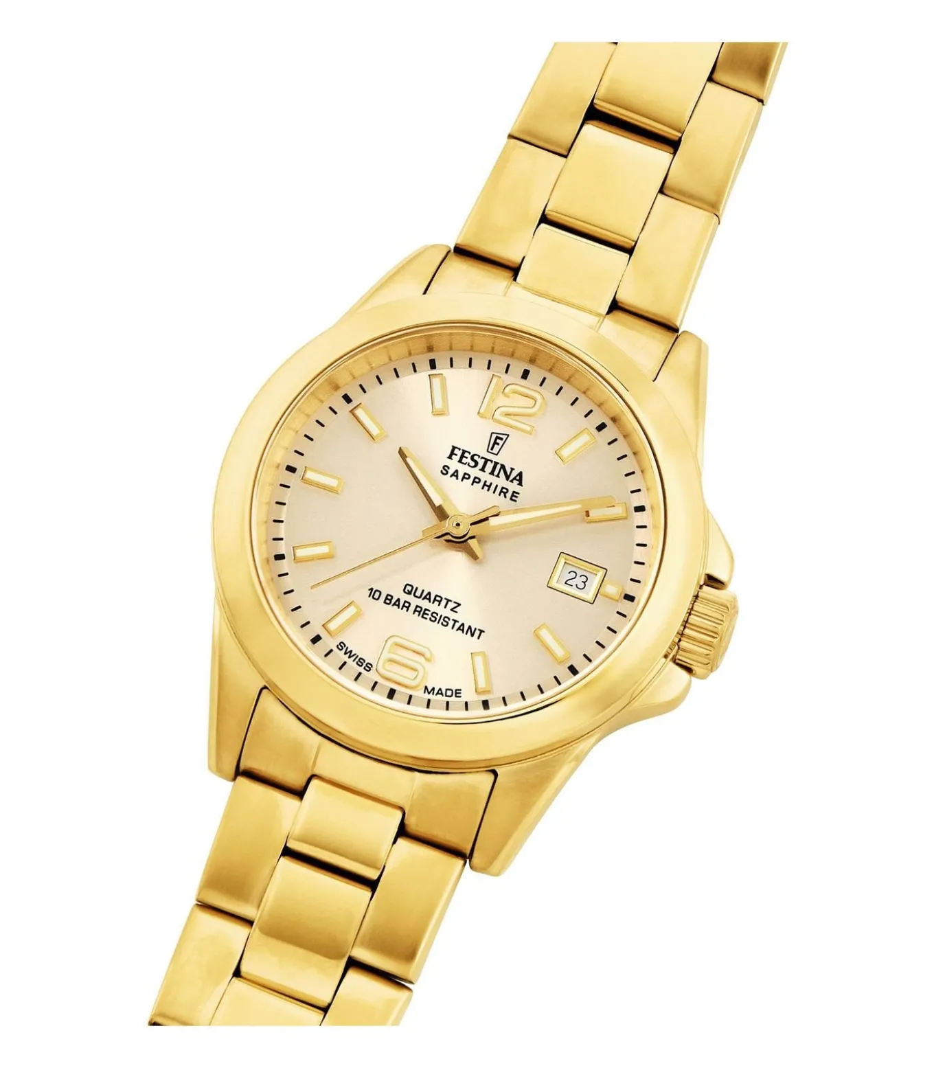 Horloge Acero Clasico Swiss Made Gold
