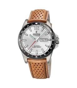 Horloge Calendario Titanium Silver