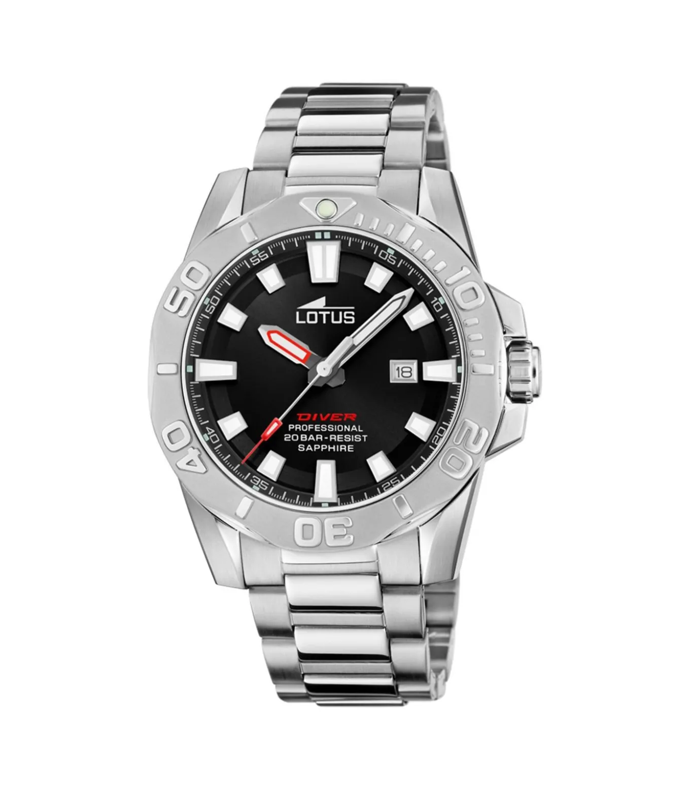 Horloge Diver Black