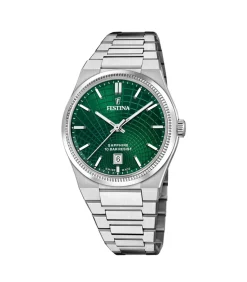 Horloge Rivé Swiss Made Green