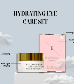 Hyaluronzuur + Collageen Pro Age Oogcrème + Oogpads