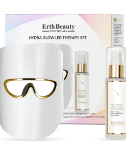 HYDRA GLOW LED THERAPIE SET (LED LICHT THERAPIE MASKER wit met HA Serum)