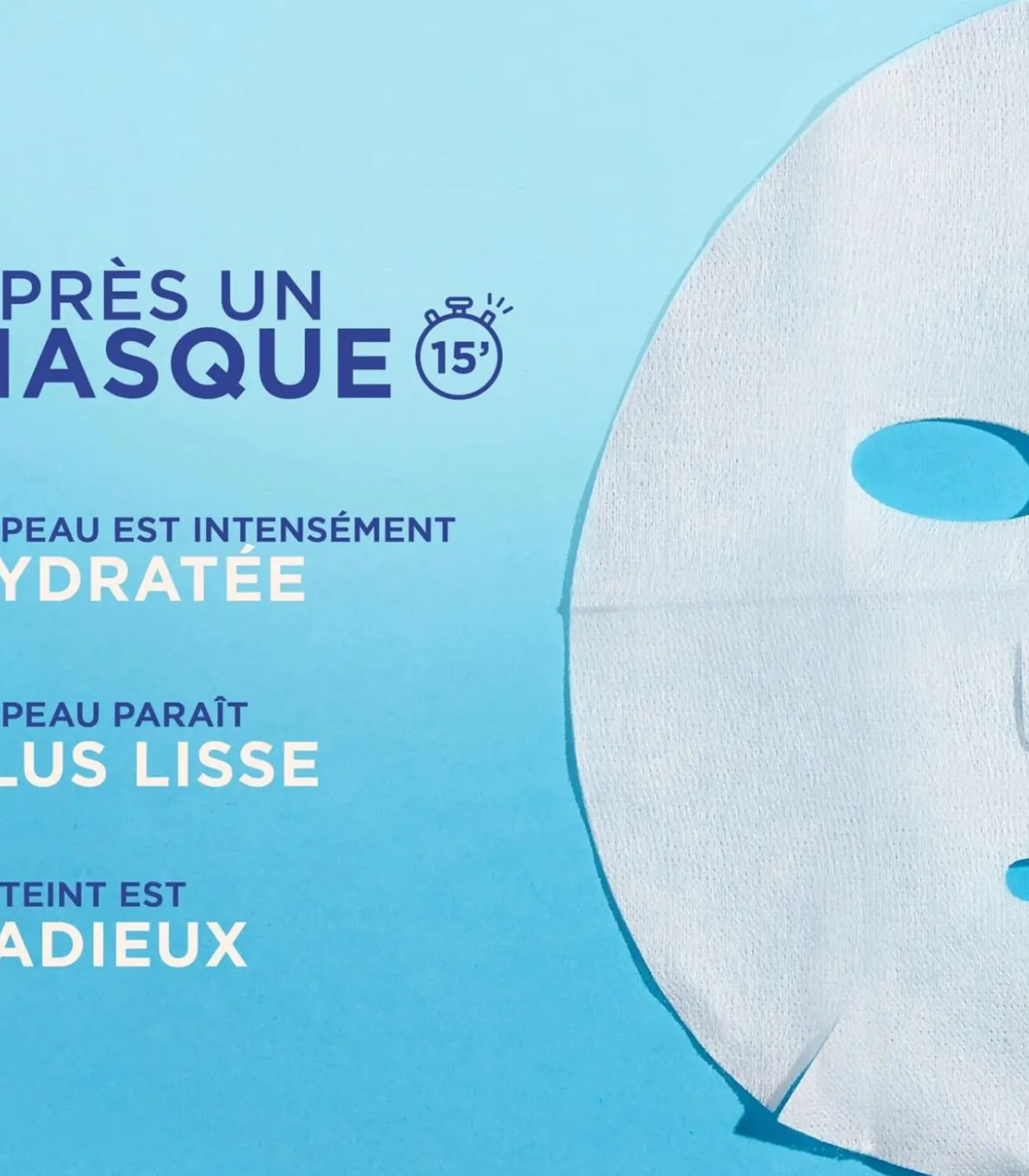 HydraBomb SkinActive Hydraterend Sheetmasker – Granaatappel en Hyaluronzuur