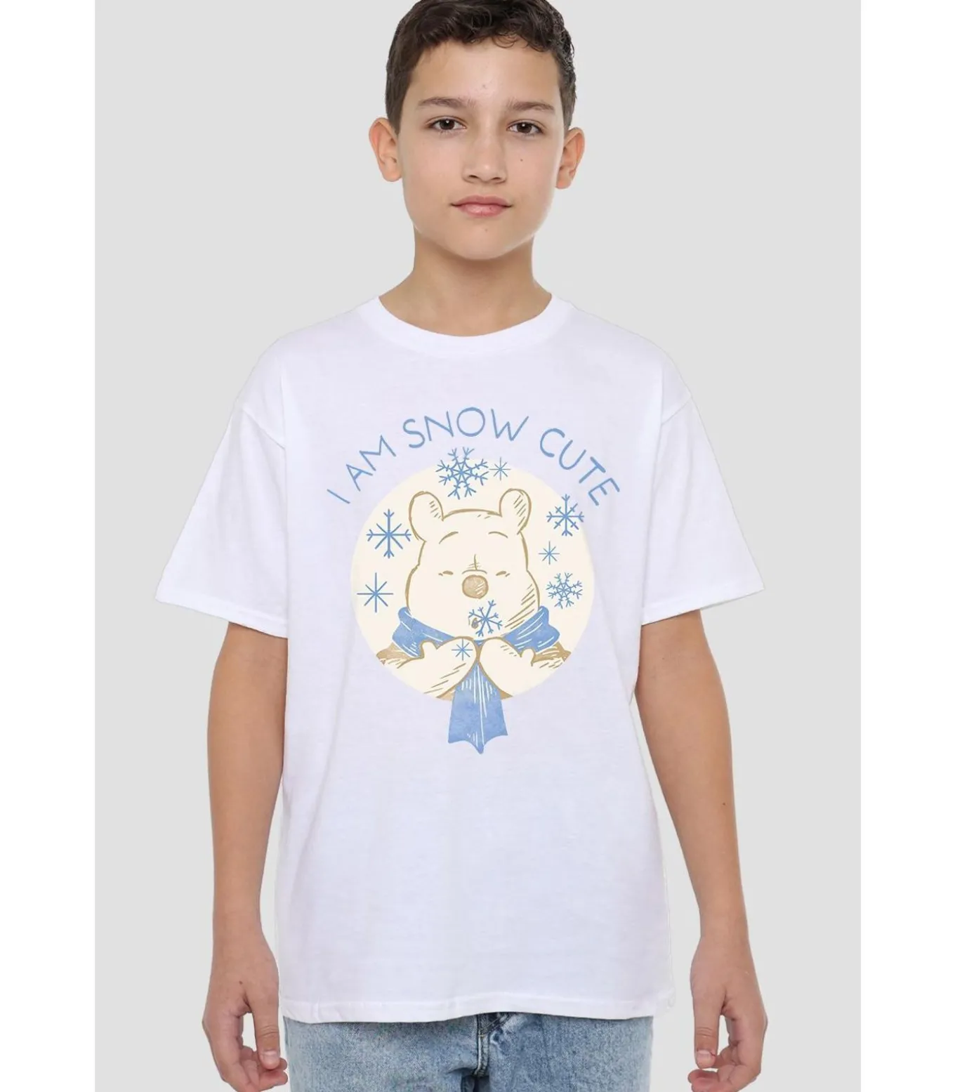 I AM SNOW CUTE - T-shirt - Wit