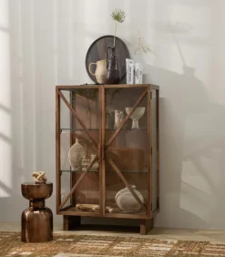 Ian Handgeweven Vloerkleed - Wol - Bruin 170x240 cm