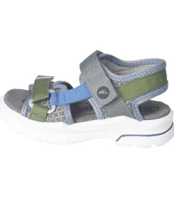 Imitatieleer/Textiel Sandalen