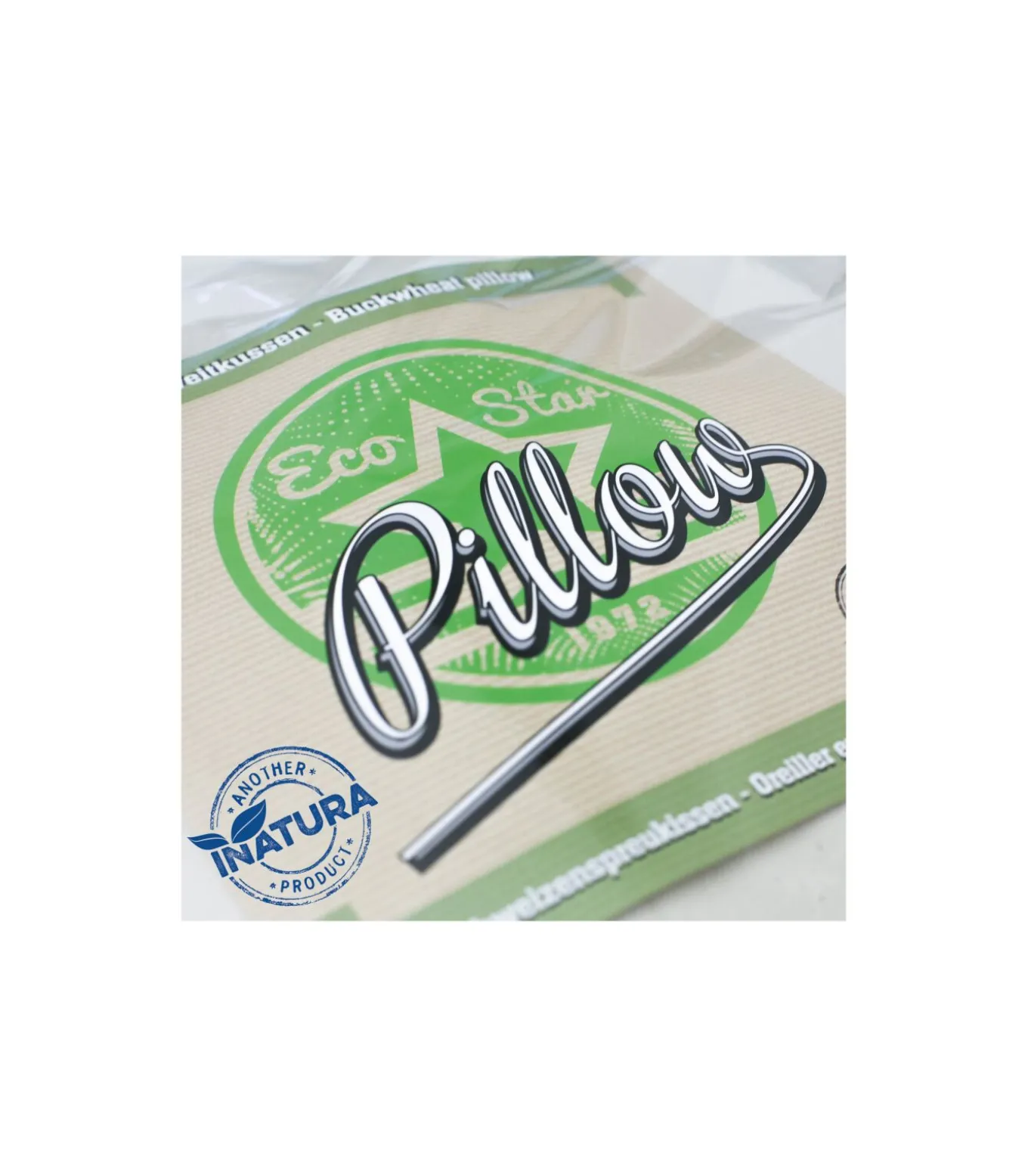 Inatura Eco-Star Hoofdkussen - Gevuld met Boekweitkaf - 50x60cm