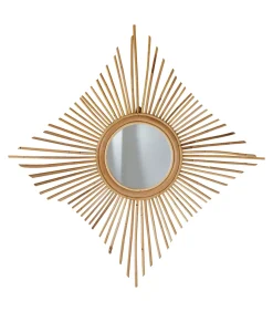 Isidore - Spiegel van natuurlijk rotan 80 cm