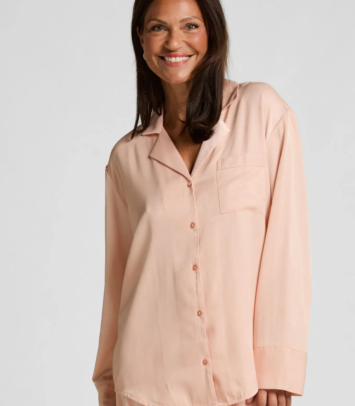 Jacket lange mouwen Satijn Ayla