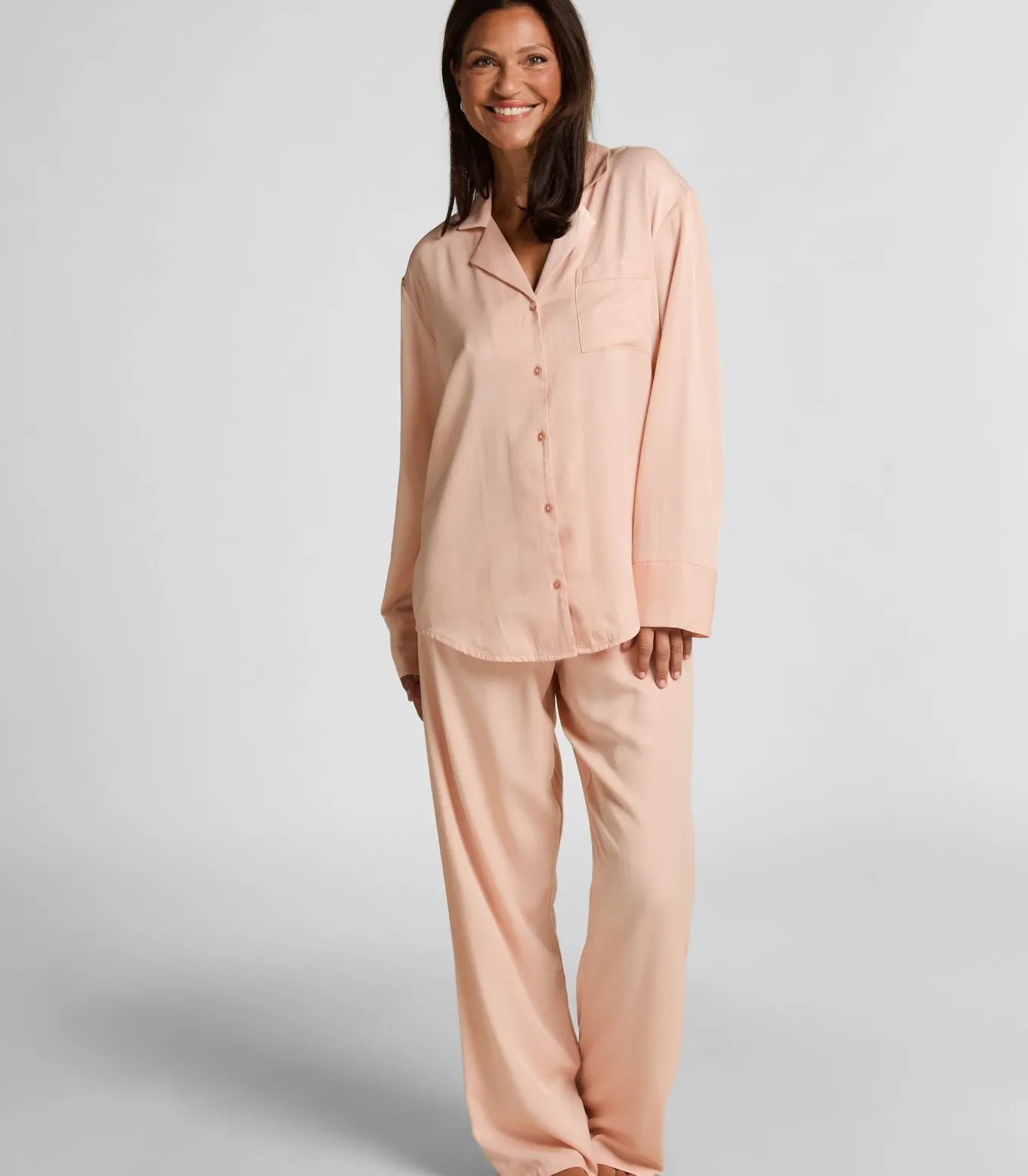 Jacket lange mouwen Satijn Ayla